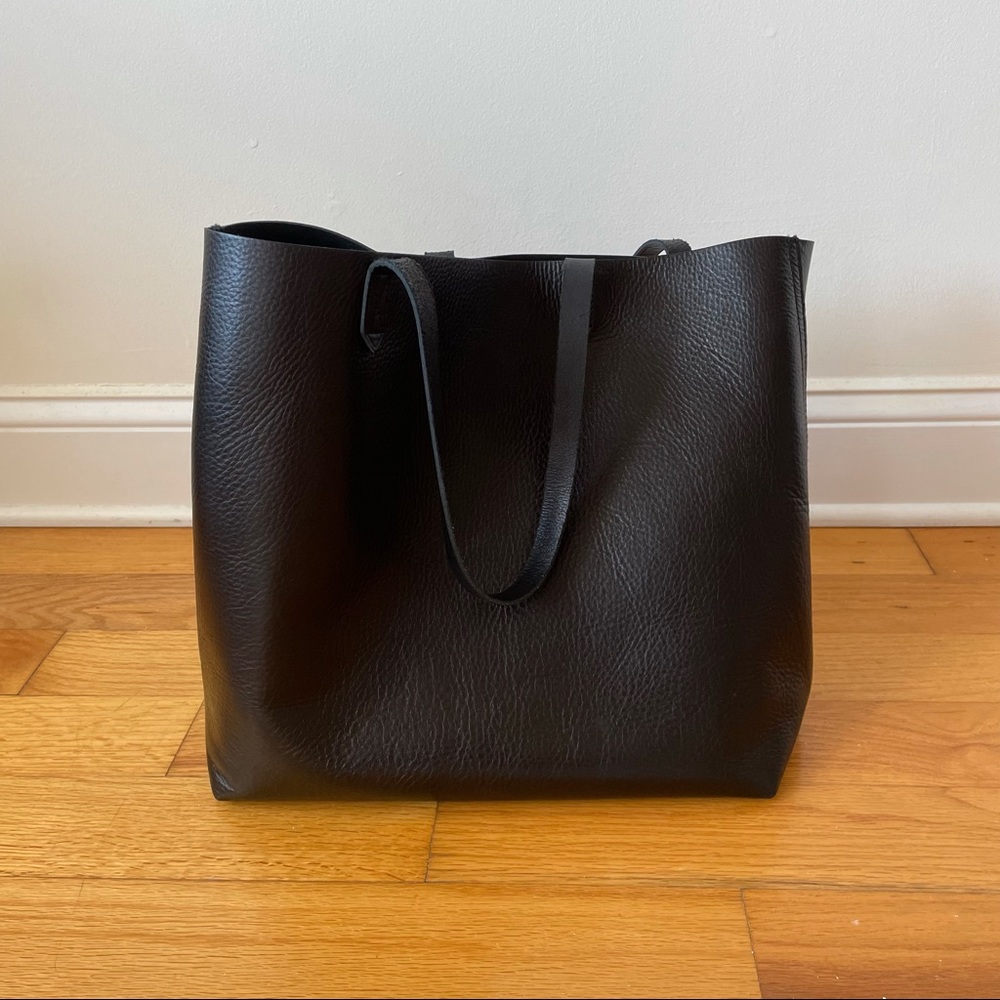 Madewell Transport Tote Black